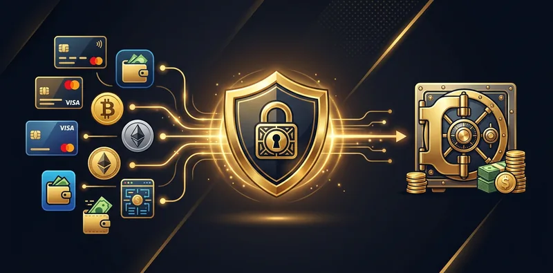 Zahlungsmethoden Infografik