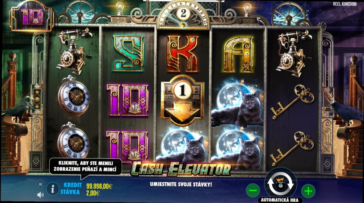 Cash Elevator von Hacksaw Gaming